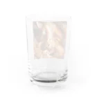 taryoセレクションの親子猫のほのぼのスリープ③ Water Glass :back