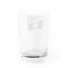 碧月の猫 Water Glass :back