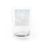 Teesignsの月夜に輝く未来都市 Water Glass :back