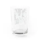 因果応報龍澤禅寺の因果応報龍 Water Glass :back