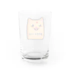 はなにゃんのおうちのありがトースト Water Glass :back