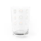 楽猫楽描しげ屋の9Animals Water Glass :back