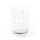 lanboの猫ちゃん大家族 Water Glass :back