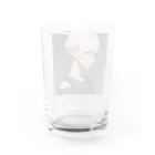 LONGSTONEのボーイッシュガール Water Glass :back
