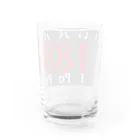 sachiko yamadaの良いパパ　ありがとう Good dady, Thank you Water Glass :back