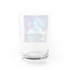 yuriseのオーロラグッズ Water Glass :back