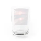 Mysycaの海辺の夕日 Water Glass :back