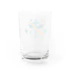 Shin〜HTのお店のヘルスケアロゴ Water Glass :back