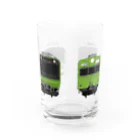 sushima_graphical_trains / SHI-DEの山手兄弟 Water Glass :back