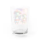 かめのオアシスのかめっち夏祭りへ行く Water Glass :back