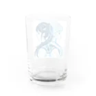 koriyuuの青白の芸術的な2人の女子高生 Water Glass :back