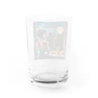 AQUAMETAVERSEの夕暮れ・寛ぎの時間　Tomoe bb 2712 Water Glass :back