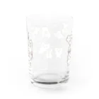 NYACHA&BOOCHAのにゃーちゃ、いっぱいにゃ Water Glass :back