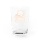 Slabo+Kariiのホットケーキとクマさん Water Glass :back