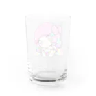  mogのわたあめちゃん Water Glass :back