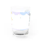 nana_634のしいちゃんと月 Water Glass :back