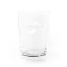 t & fluffyの羊毛フェルト好きさんに贈る I am ニードルフェルター I love ニードルフェルト グッズ Water Glass :back