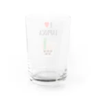 れなしやのI♥TAPIOCA Water Glass :back