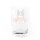 キッズモード某のホットドッグテリア Water Glass :back