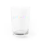 ch!ck-ch!ckのロゴ Water Glass :back