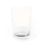 ICONのICONロゴ Water Glass :back