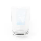 soranoの白蒼の空 Water Glass :back