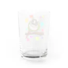 Lily bird（リリーバード）のホオミドリアカオウロコインコ フルカラー② Water Glass :back