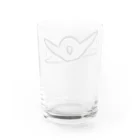 グッドバーズストアのトリふらい Water Glass :back