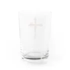 St.SKのcross Water Glass :back