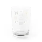 nemunoki paper itemの未来で出逢う猫 Water Glass :back