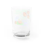 Lily bird（リリーバード）の枝つきホオズキ 水紋（和柄）その2 Water Glass :back