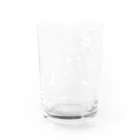 まみっこのお店の夜の町のシャボン玉 Water Glass :back