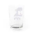 キッズモード某の理由なきカバ Water Glass :back