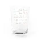 Lichtmuhleのシンプルモルモット２背面 Water Glass :back