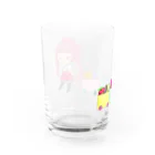 ミドリ ハナ@maro_coのちょっと散歩行ってくる Water Glass :back