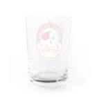 LUCHAのヘッドバットりんごジュース Water Glass :back