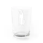 LOVE終太郎のでかめのLOVE終太郎 Tシャツ Water Glass :back