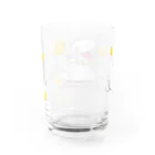 たみちんのモッコメリアン（ビットコイン たべほうだいだよ！） Water Glass :back