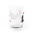 ミドリ ハナ@maro_coのi LOVE you Water Glass :back