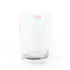 ミドリ ハナ@maro_coのすわってみる Water Glass :back