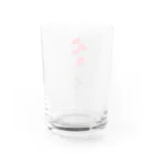 竹条いちいの憂いに手向けるポピー Water Glass :back