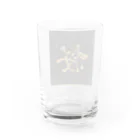 KANJI SHOPの桜  sakura cherryblossom Water Glass :back