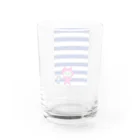 ひよこのおみせのミルン＆ケルン マリン Water Glass :back