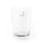 なんか編集社の誰のイニシャルでもない Water Glass :back