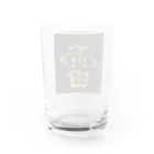 KANJI SHOPの雷 kaminari thunder Water Glass :back