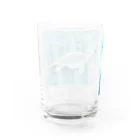 華氏-20°の猫耳恐竜 Water Glass :back