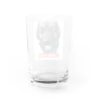 HONEY-QのBig smile レオンベルガー  Water Glass :back