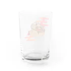 奈々菜の霞タヌキさん Water Glass :back