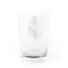 かすみ草のFlower-R Water Glass :back