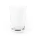 UWABA-MEのメッセージ Water Glass :back